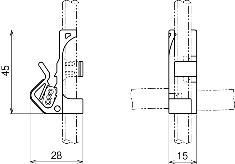 717円 最新入荷 ネグロス電工 吊り金具一般形鋼用 PH1ST-W3 長さ mm :40.幅 :37.高さ :27 PH1ST-W3-20 20 個