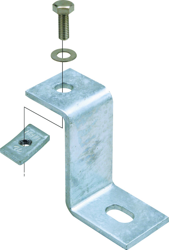 デーワンブロック用床面固定金具 | ネグロス電工商品情報サイト